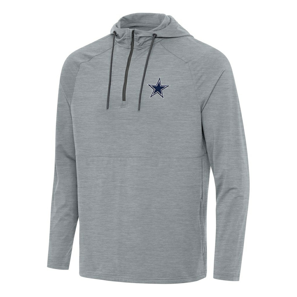 Dallas Cowboys Antigua Spikes Quarter-Zip Pullover Hoodie | NFL Outlet