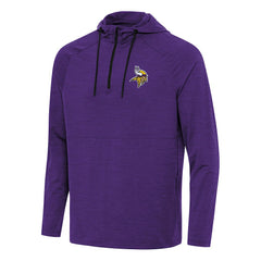 Minnesota Vikings Antigua Spikes Quarter-Zip Pullover Hoodie | NFL Hot