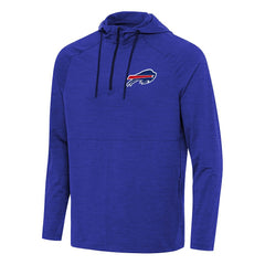 Buffalo Bills Antigua Spikes Quarter-Zip Pullover Hoodie | NFL On sale