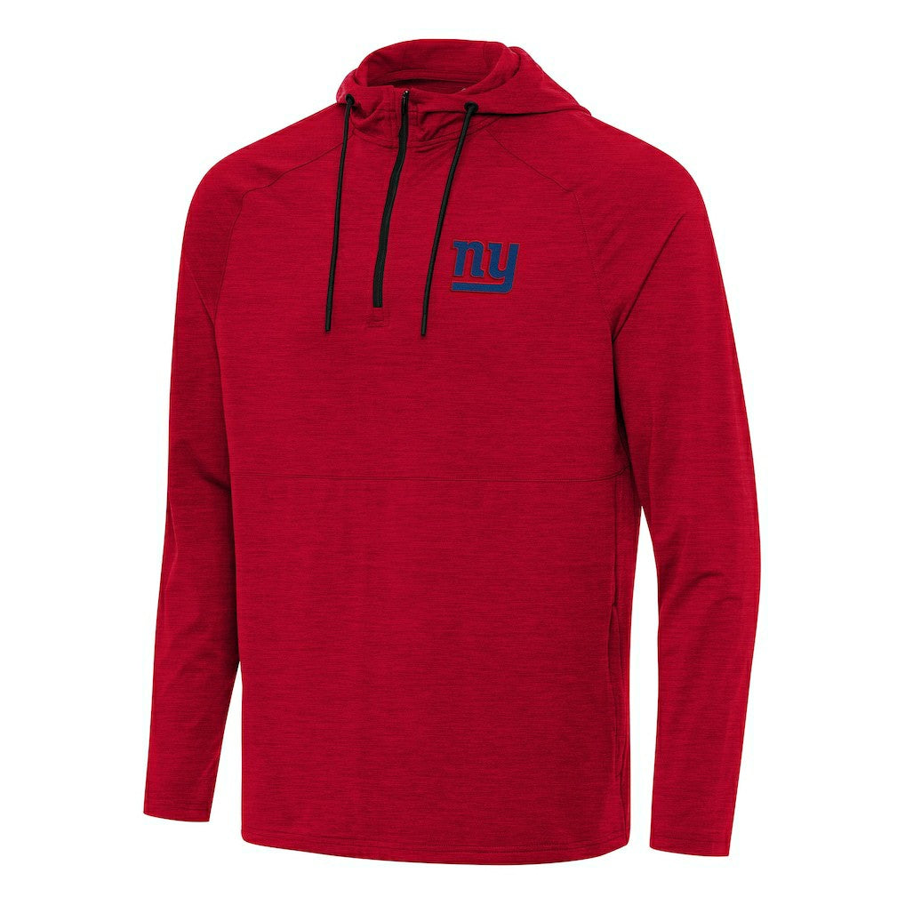 New York Giants Antigua Spikes Quarter-Zip Pullover Hoodie | NFL Hot