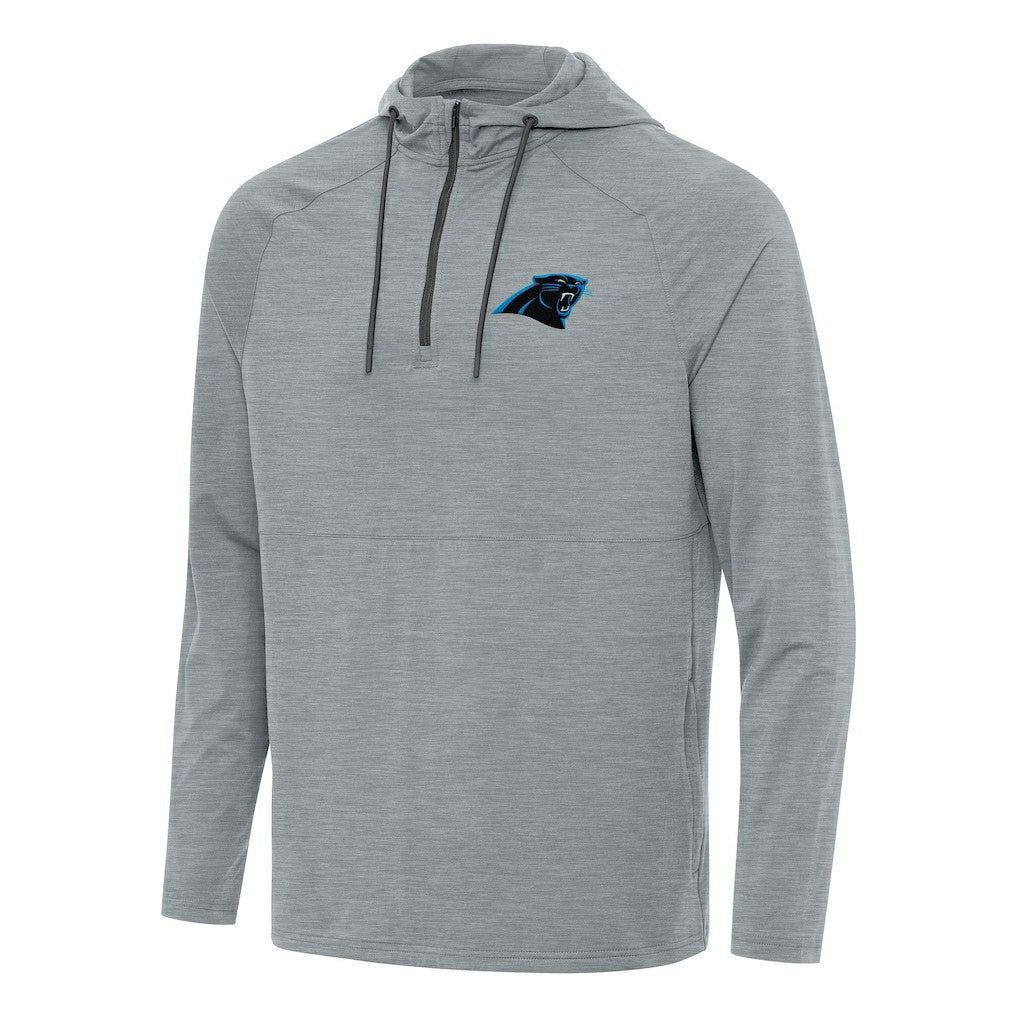 Carolina Panthers Antigua Spikes Quarter-Zip Pullover Hoodie | NFL Outlet