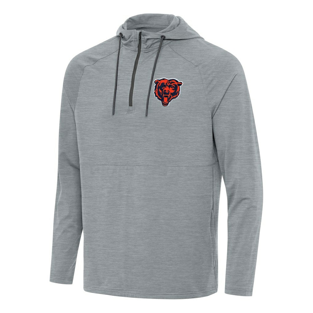 Chicago Bears Antigua Spikes Quarter-Zip Pullover Hoodie | NFL Sale