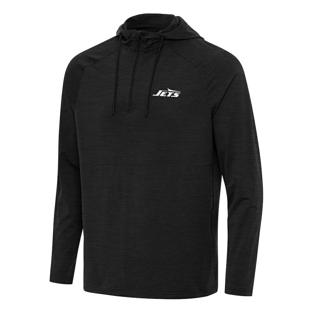 New York Jets Antigua Spikes Quarter-Zip Pullover Hoodie | NFL Hot