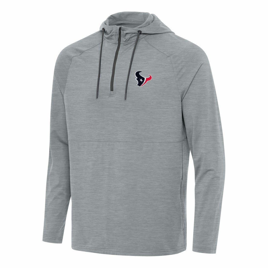 Houston Texans Antigua Spikes Quarter-Zip Pullover Hoodie | NFL Outlet