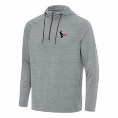 Houston Texans Antigua Spikes Quarter-Zip Pullover Hoodie | NFL Outlet