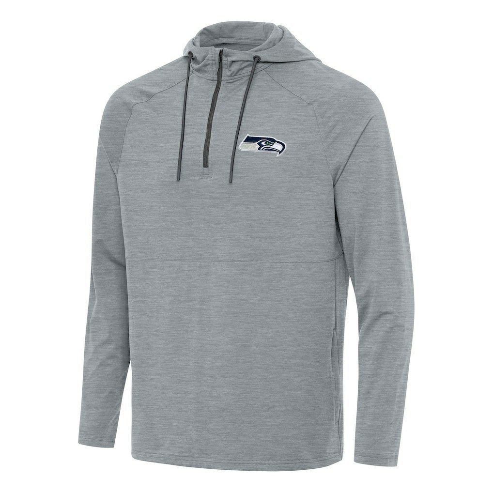 Seattle Seahawks Antigua Spikes Quarter-Zip Pullover Hoodie | NFL Near me