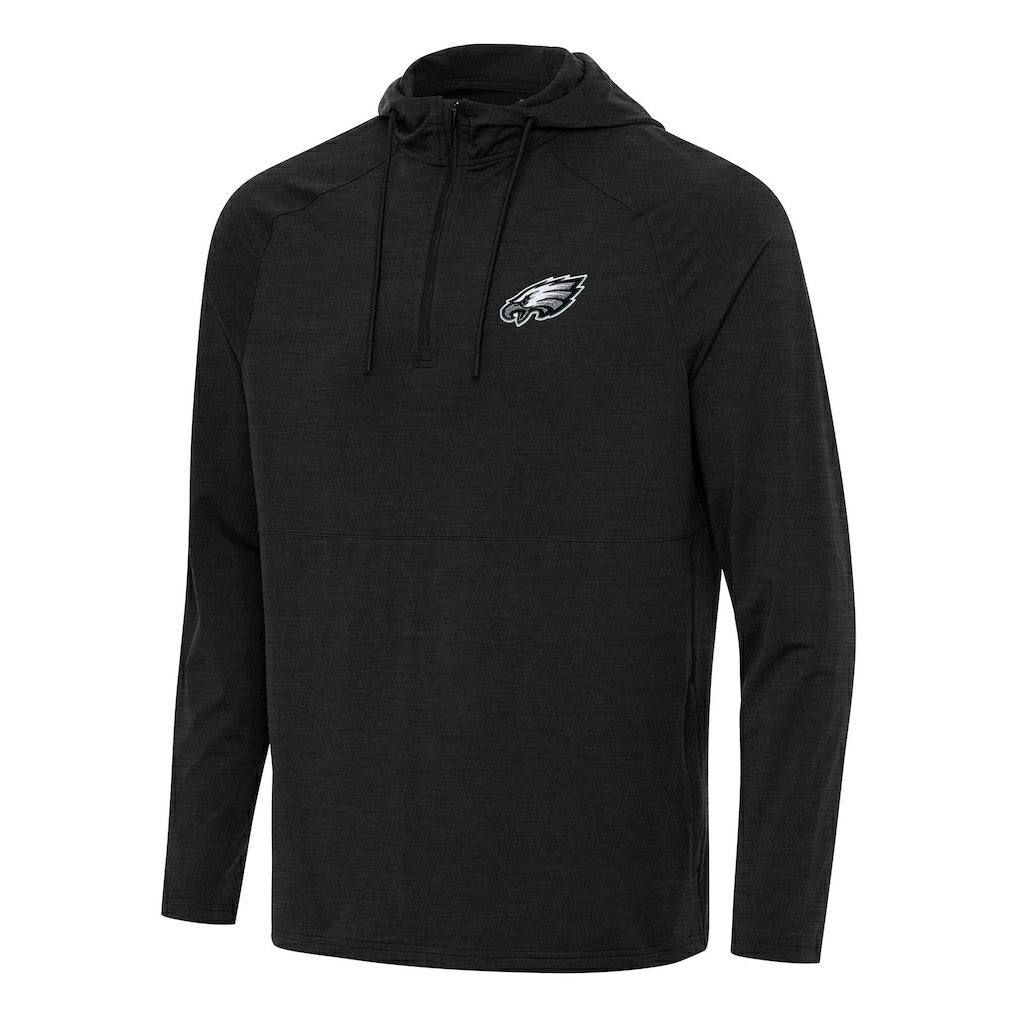 Philadelphia Eagles Antigua Spikes Quarter-Zip Pullover Hoodie | NFL Online