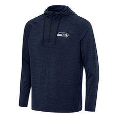 Seattle Seahawks Antigua Spikes Quarter-Zip Pullover Hoodie | NFL US