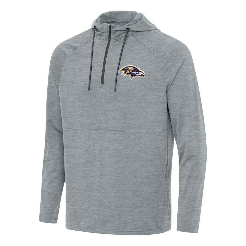 Baltimore Ravens Antigua Spikes Quarter-Zip Pullover Hoodie | NFL On sale