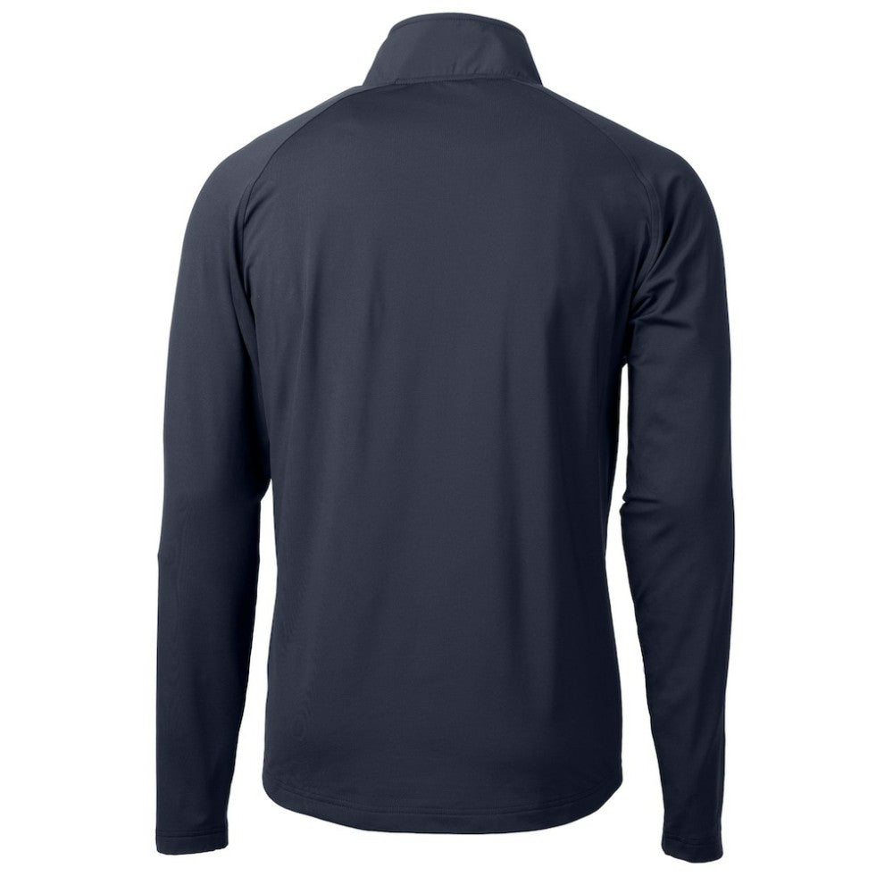 Detroit Tigers Cutter & Buck Adapt Eco Hybrid Raglan DryTec Quarter-Zip Jacket - MLB Jackets