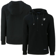 Baltimore Orioles Cutter & Buck Roam Eco Recycled Half-Zip Pullover Hoodie - MLB Hoodies