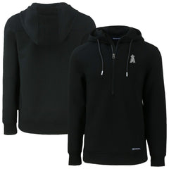 Los Angeles Angels Cutter & Buck Roam Eco Recycled Half-Zip Pullover Hoodie - MLB Hoodies
