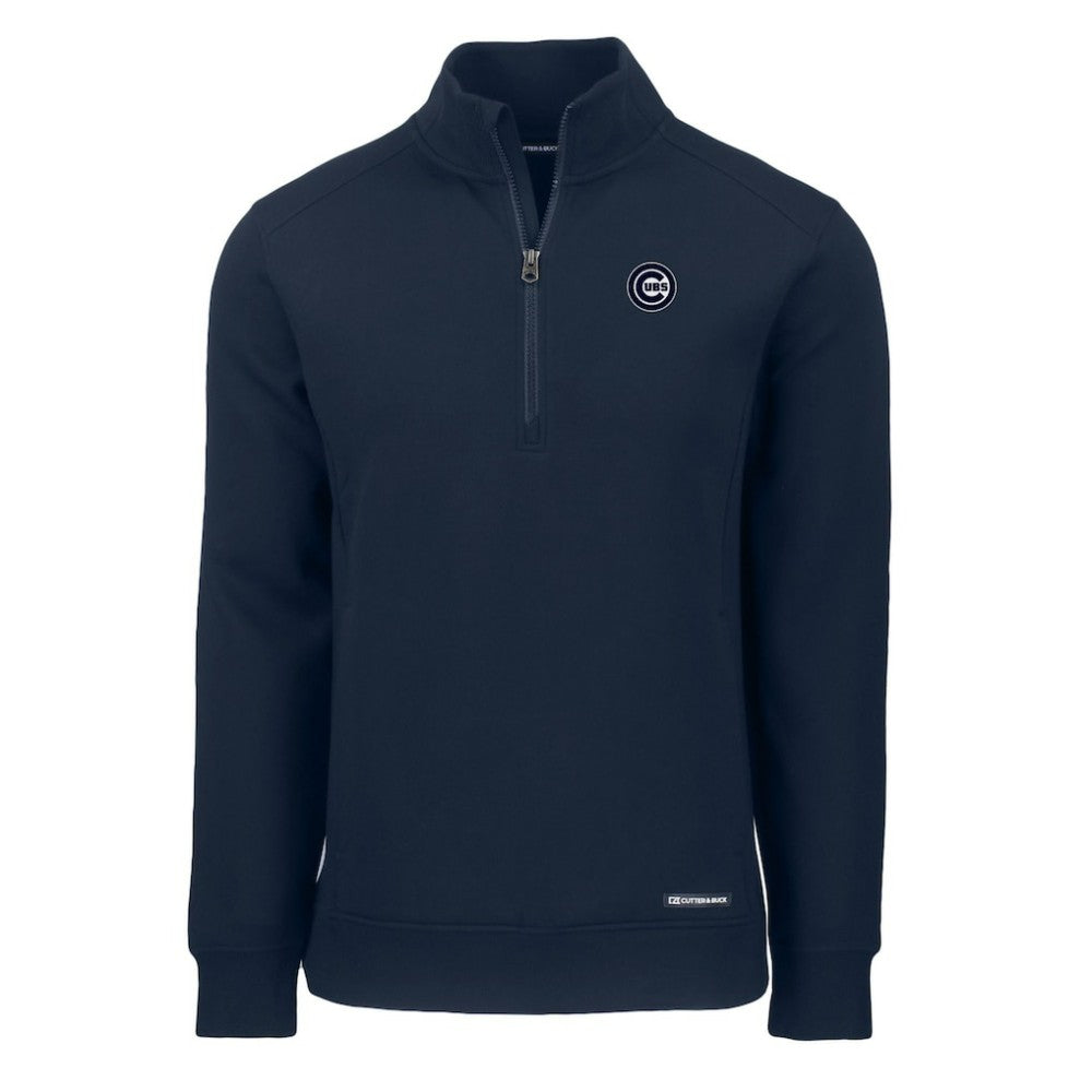 Chicago Cubs Cutter & Buck Roam Eco Quarter-Zip Jacket - MLB Jackets