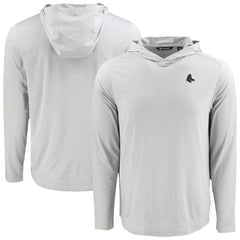 Boston Red Sox Cutter & Buck Coastline Epic Comfort Eco Recycled Long Sleeve Hoodie T-Shirt - MLB Hoodies