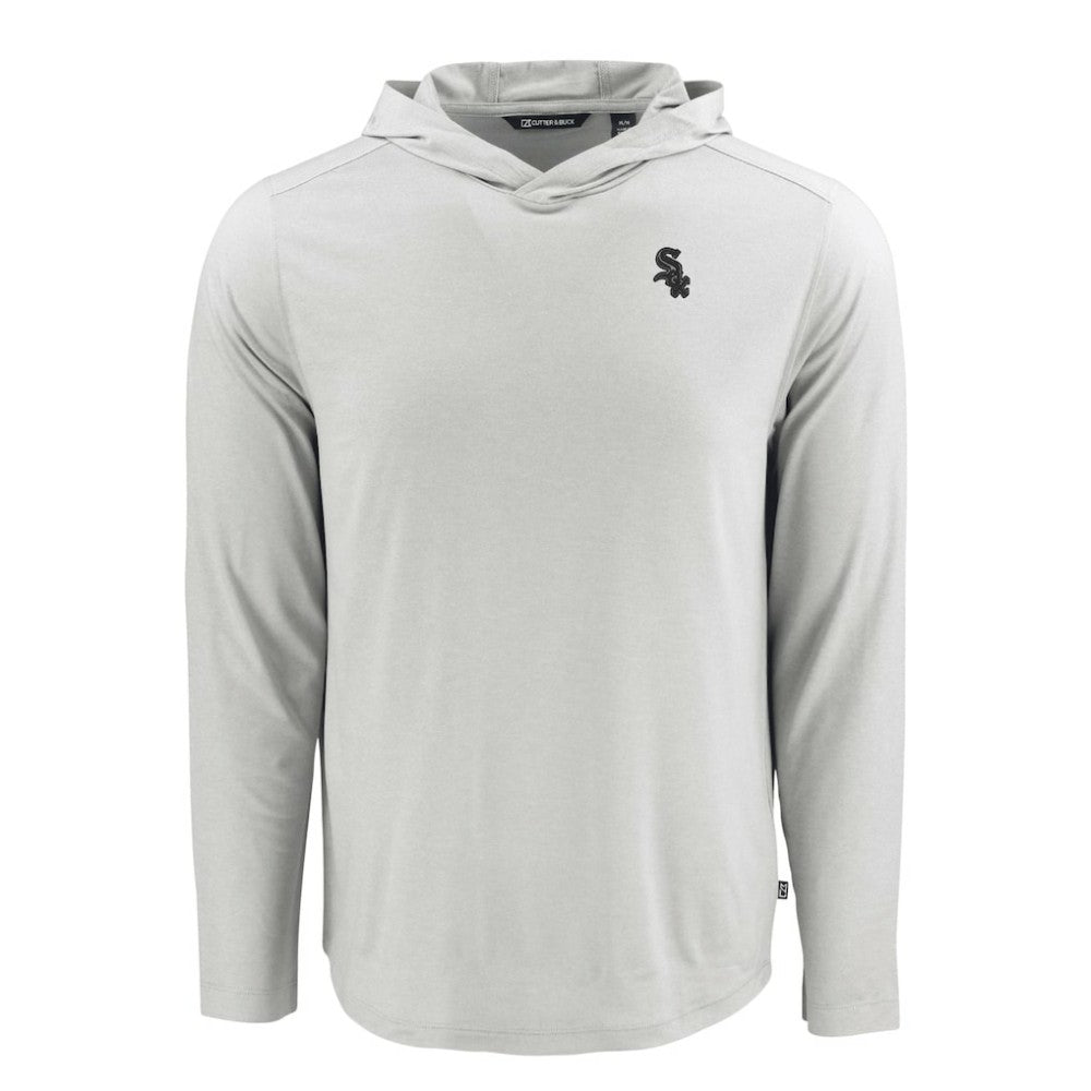 Chicago White Sox Cutter & Buck Coastline Epic Comfort Eco Recycled Long Sleeve Hoodie T-Shirt - MLB Hoodies