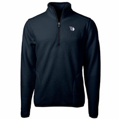 Cleveland Guardians Cutter & Buck Cascade Eco Fleece Quarter-Zip Jacket - MLB Jackets