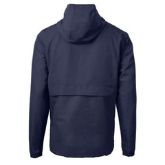 Boston Red Sox Cutter & Buck Charter Eco Recycled Anorak Half-Zip Hoodie Jacket - MLB Jackets