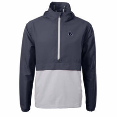 Boston Red Sox Cutter & Buck Charter Eco Recycled Anorak Half-Zip Hoodie Jacket - MLB Jackets