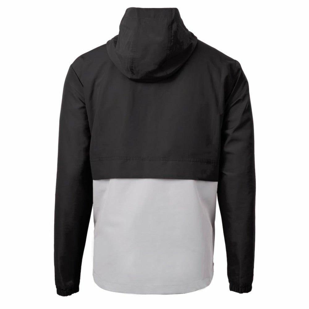 Chicago Cubs Cutter & Buck Charter Eco Recycled Anorak Half-Zip Hoodie Jacket - MLB Jackets