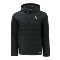 Chicago White Sox Cutter & Buck Evoke Hybrid Eco Softshell Recycled Full-Zip Jacket - MLB Jackets