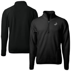 Los Angeles Dodgers Cutter & Buck Cascade Eco Fleece Quarter-Zip Jacket - MLB Jackets