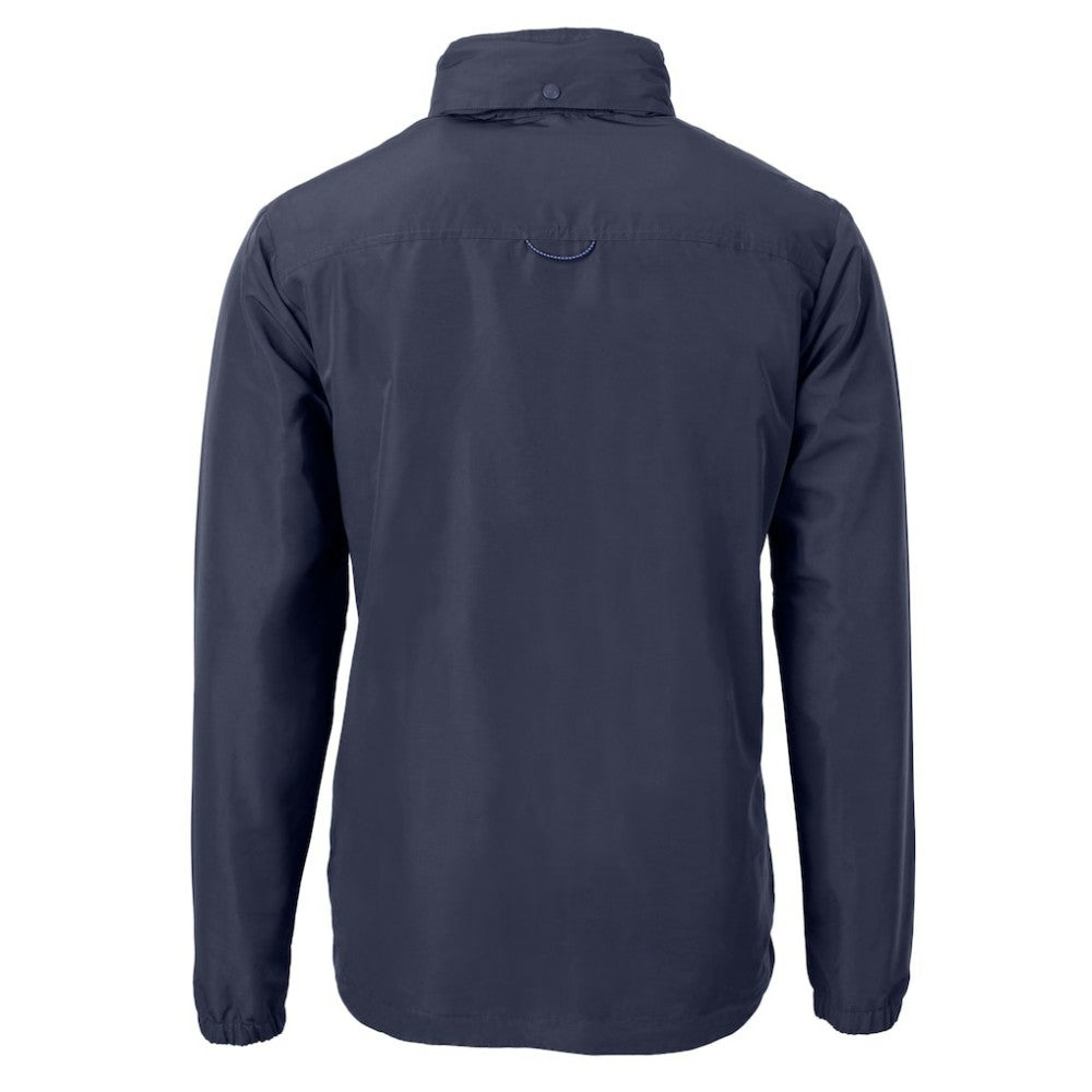New York Yankees Cutter & Buck Charter Eco Recycled Full-Zip Hoodie Jacket - MLB Jackets
