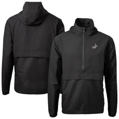 Los Angeles Dodgers Cutter & Buck Charter Eco Recycled Anorak Half-Zip Hoodie Jacket - MLB Jackets