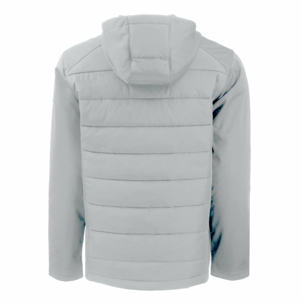 Los Angeles Dodgers Cutter & Buck Evoke Hybrid Eco Softshell Recycled Full-Zip Hooded Jacket - MLB Jackets
