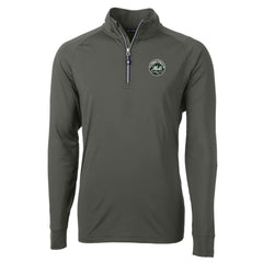 New York Mets Cutter & Buck Adapt Eco Raglan Quarter-Zip Jacket - MLB Jackets