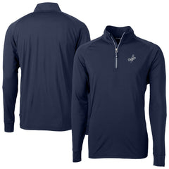Los Angeles Dodgers Cutter & Buck Adapt Eco Raglan Quarter-Zip Jacket - MLB Jackets