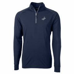 Los Angeles Dodgers Cutter & Buck Adapt Eco Raglan Quarter-Zip Jacket - MLB Jackets