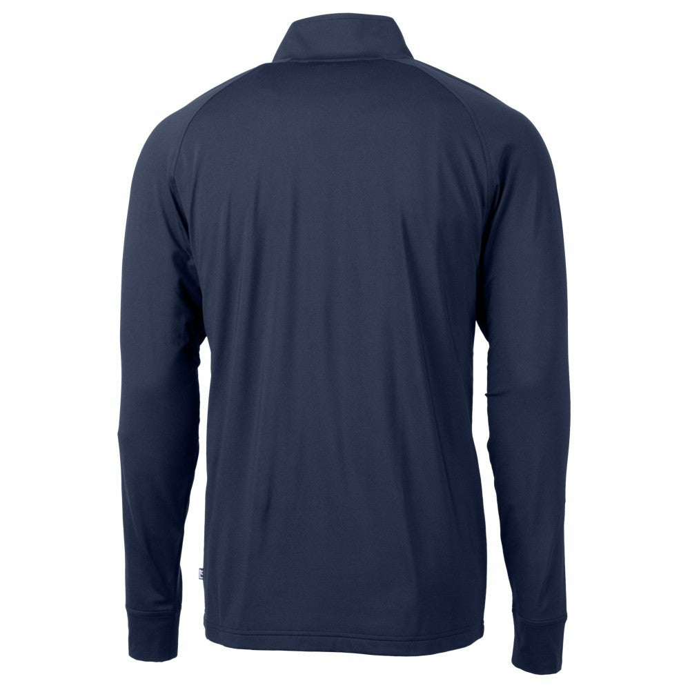 Los Angeles Dodgers Cutter & Buck Adapt Eco Raglan Quarter-Zip Jacket - MLB Jackets