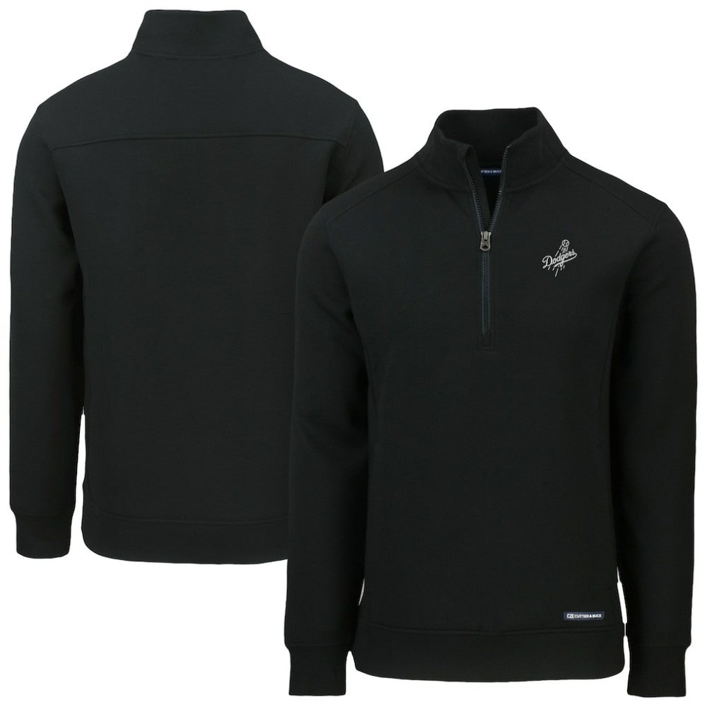 Los Angeles Dodgers Cutter & Buck Roam Eco Quarter-Zip Jacket - MLB Jackets