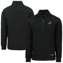 Los Angeles Dodgers Cutter & Buck Roam Eco Quarter-Zip Jacket - MLB Jackets