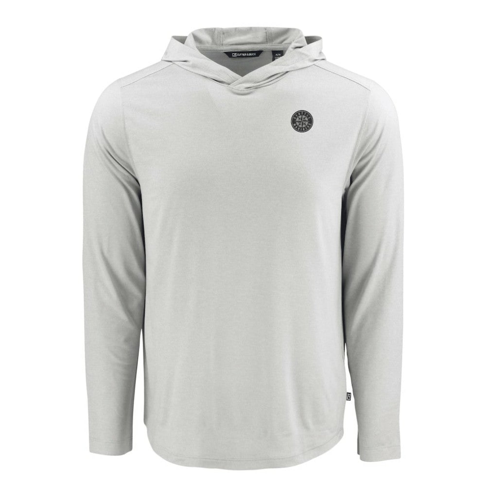 Seattle Mariners Cutter & Buck Coastline Epic Comfort Eco Recycled Hoodie T-Shirt - MLB Hoodies