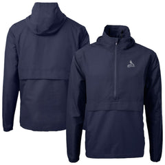 St. Louis Cardinals Cutter & Buck Charter Eco Recycled Anorak Half-Zip Hoodie Jacket - MLB Jackets