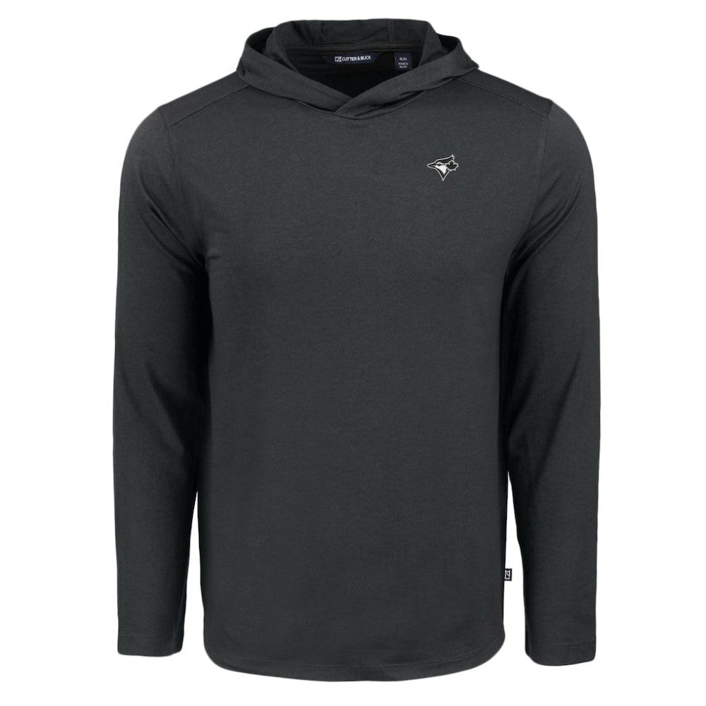 Toronto Blue Jays Cutter & Buck Coastline Epic Comfort Eco Recycled Long Sleeve Hoodie T-Shirt - MLB Hoodies