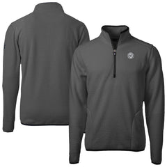 Washington Nationals Cutter & Buck Cascade Eco Fleece Quarter-Zip Jacket - MLB Jackets