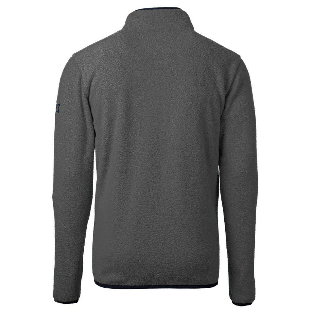 Washington Nationals Cutter & Buck Cascade Eco Fleece Quarter-Zip Jacket - MLB Jackets