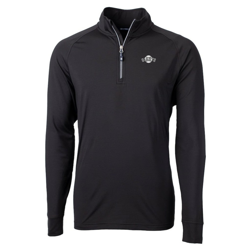 San Francisco Giants Cutter & Buck Big & Tall Adapt Eco DryTec Raglan Quarter-Zip Jacket - MLB Jackets