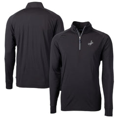 Los Angeles Dodgers Cutter & Buck Big & Tall Adapt Eco DryTec Raglan Quarter-Zip Jacket - MLB Jackets