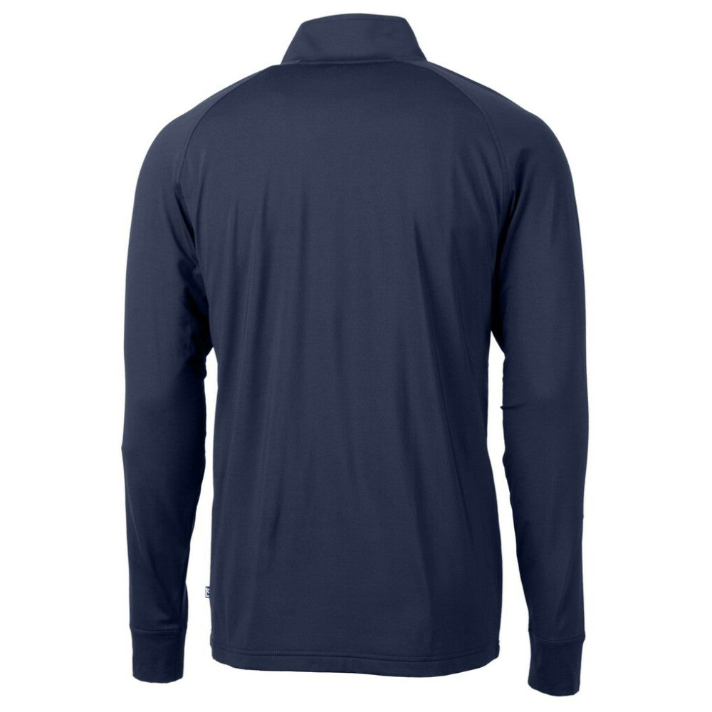 Los Angeles Dodgers Cutter & Buck Big & Tall Adapt Eco DryTec Raglan Quarter-Zip Jacket - MLB Jackets