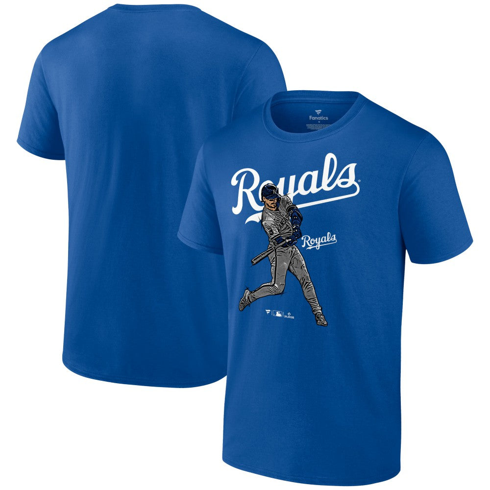Bobby Witt Jr. Kansas City Royals Player Swing T-Shirt - MLB T-shirts