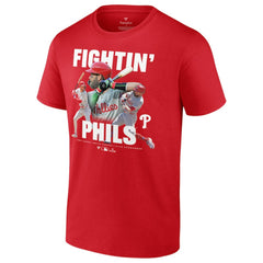 Trea Turner, Bryce Harper, & Kyle Schwarber Philadelphia Phillies Fightin Phils T-Shirt - MLB T-shirts