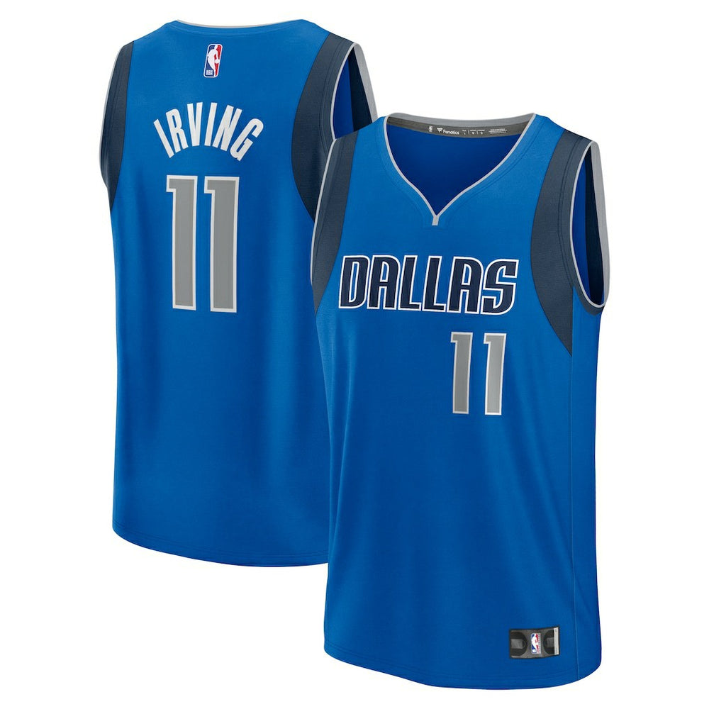 Blue Kyrie Irving Dallas Mavericks Fast Break Replica Player Jersey sale | NBA