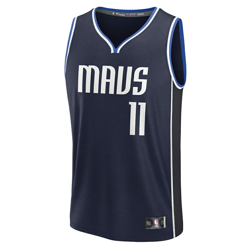 Navy Kyrie Irving Dallas Mavericks Fast Break Replica Player Jersey sale | NBA