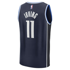 Navy Kyrie Irving Dallas Mavericks Fast Break Replica Player Jersey sale | NBA