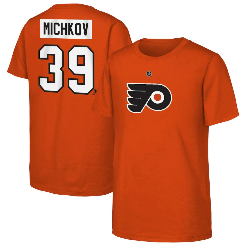 Matvei Michkov Philadelphia Flyers Youth Player Name & Number T-Shirt -  NHL T-shirts