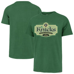Green New York Knicks '47 Lucky Team Franklin T-Shirt | NBA