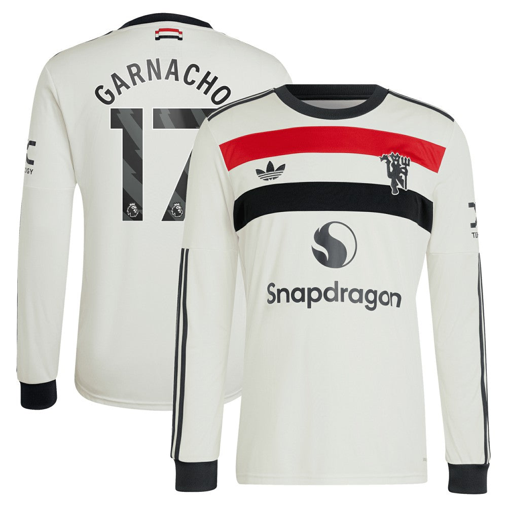 Alejandro Garnacho Manchester United Originals 2024/25 Third Replica Long Sleeve Jersey
